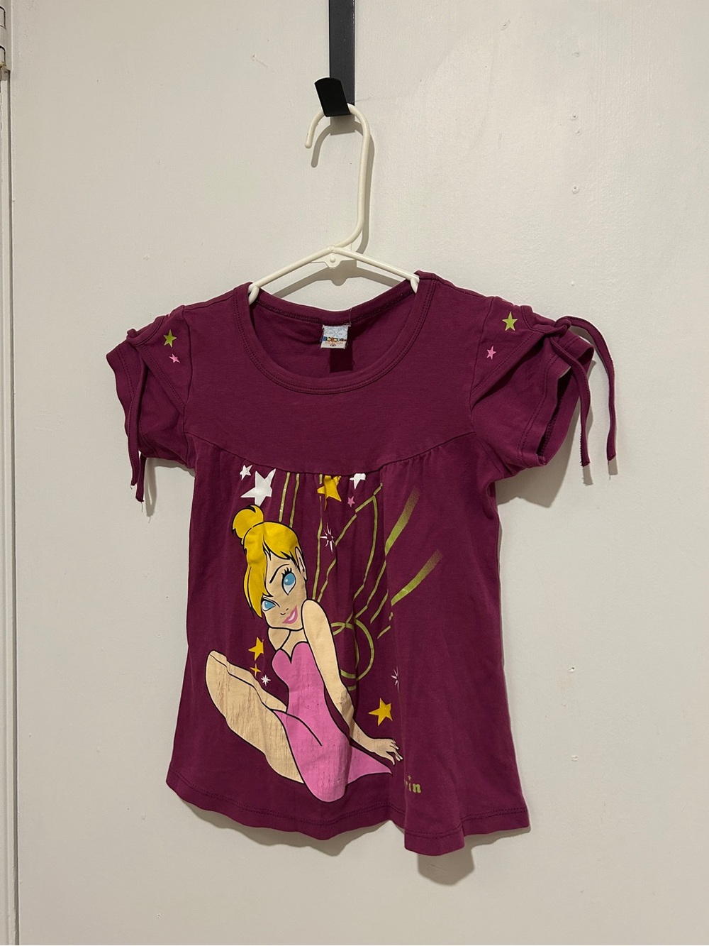 Disney Tinkerbell purple baby tee